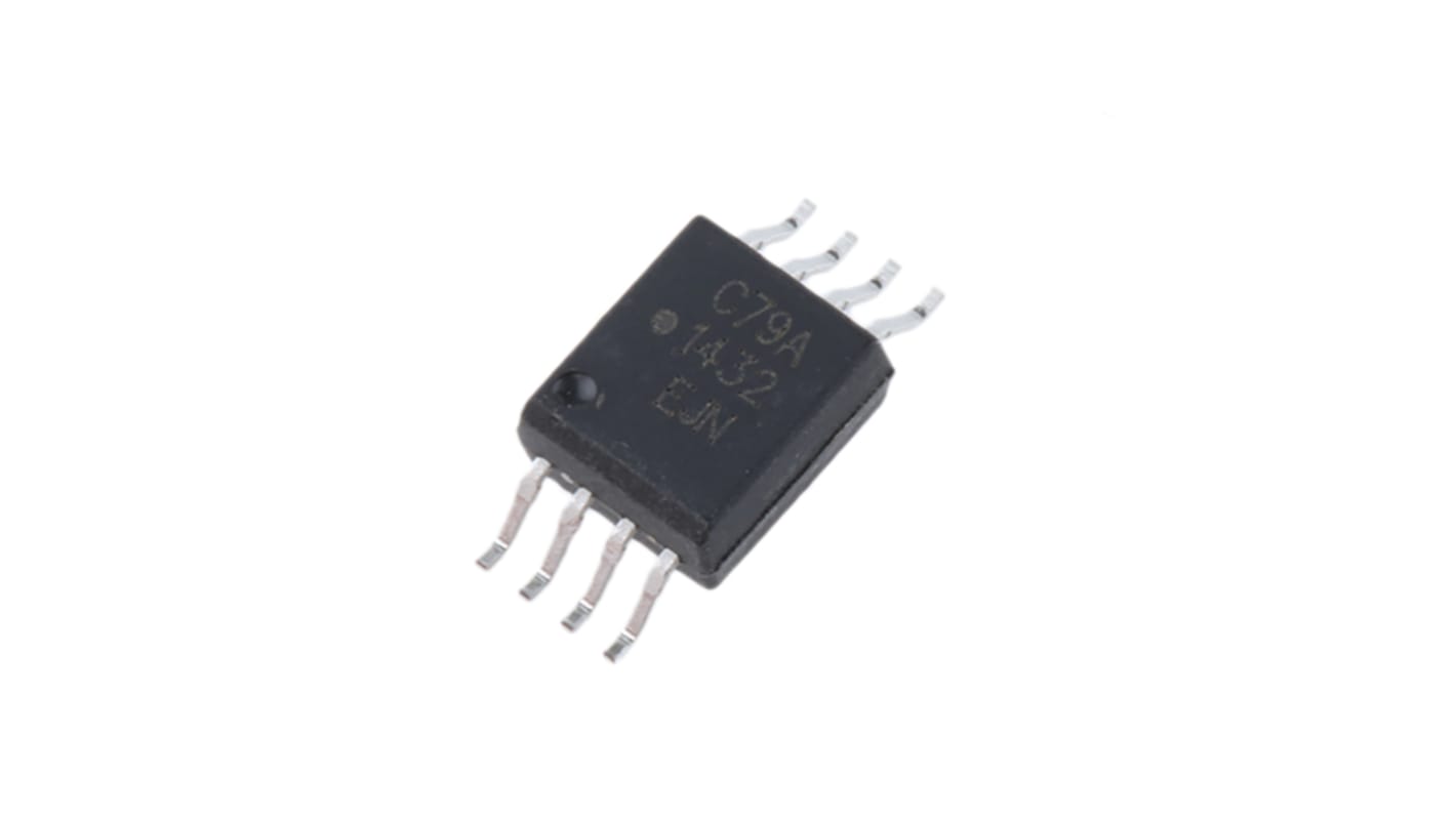 Broadcom ACPL-C79A-000E leválasztó erősítő, 4.5 → 5.5 V, 2-csatornás, 8-tüskés SSOP