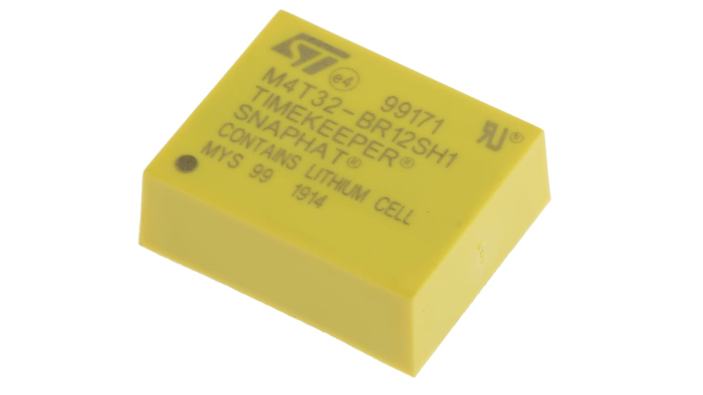 STMicroelectronics M4T32-BR12SH1, Batteribackup IC, 4 ben, SNAPHAT