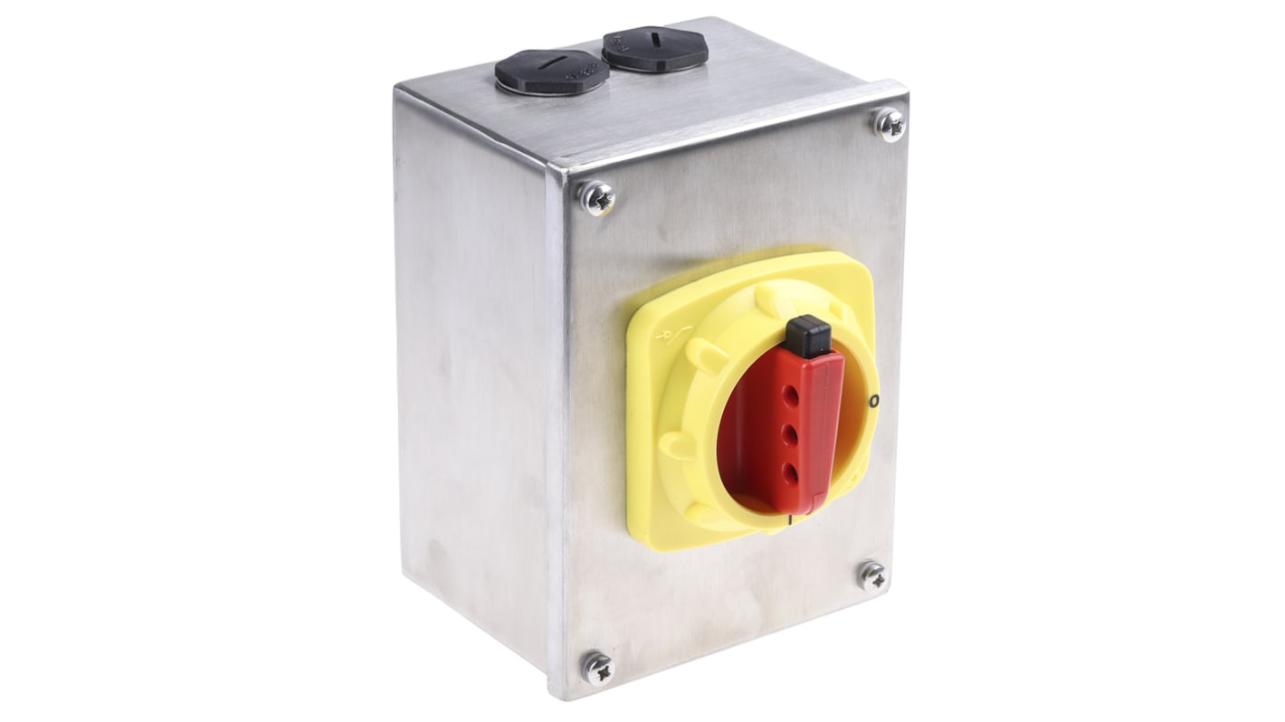 Craig & Derricott 3P+N Pole Isolator Switch - 63A Maximum Current, 30kW Power Rating, IP65