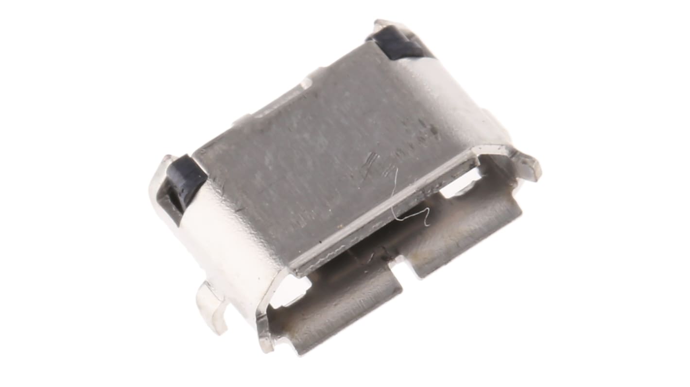 Amphenol ICC Right Angle, SMT, Socket Type B 2.0 USB Connector