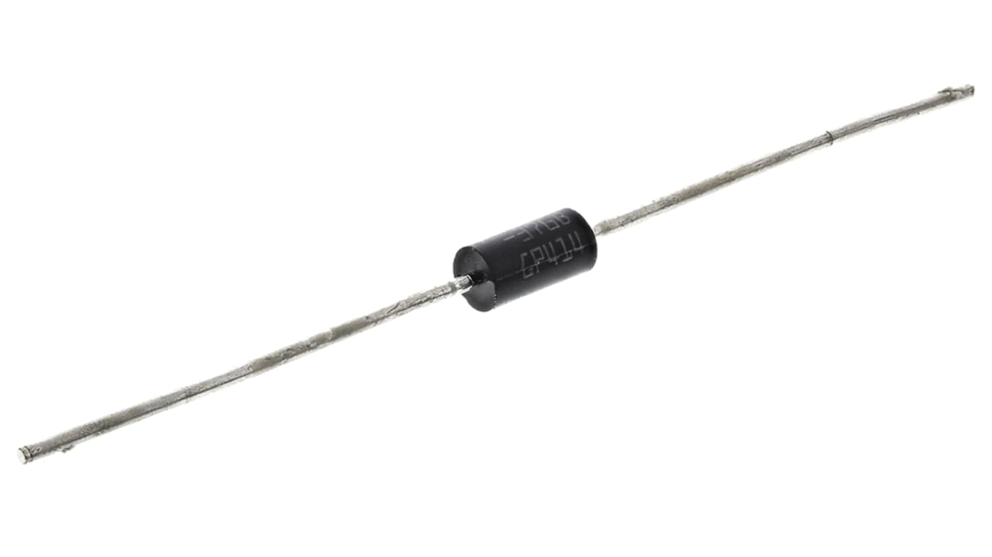 STMicroelectronics BZW04-376B, Bi-Directional TVS Diode, 400W, 2-Pin DO-15