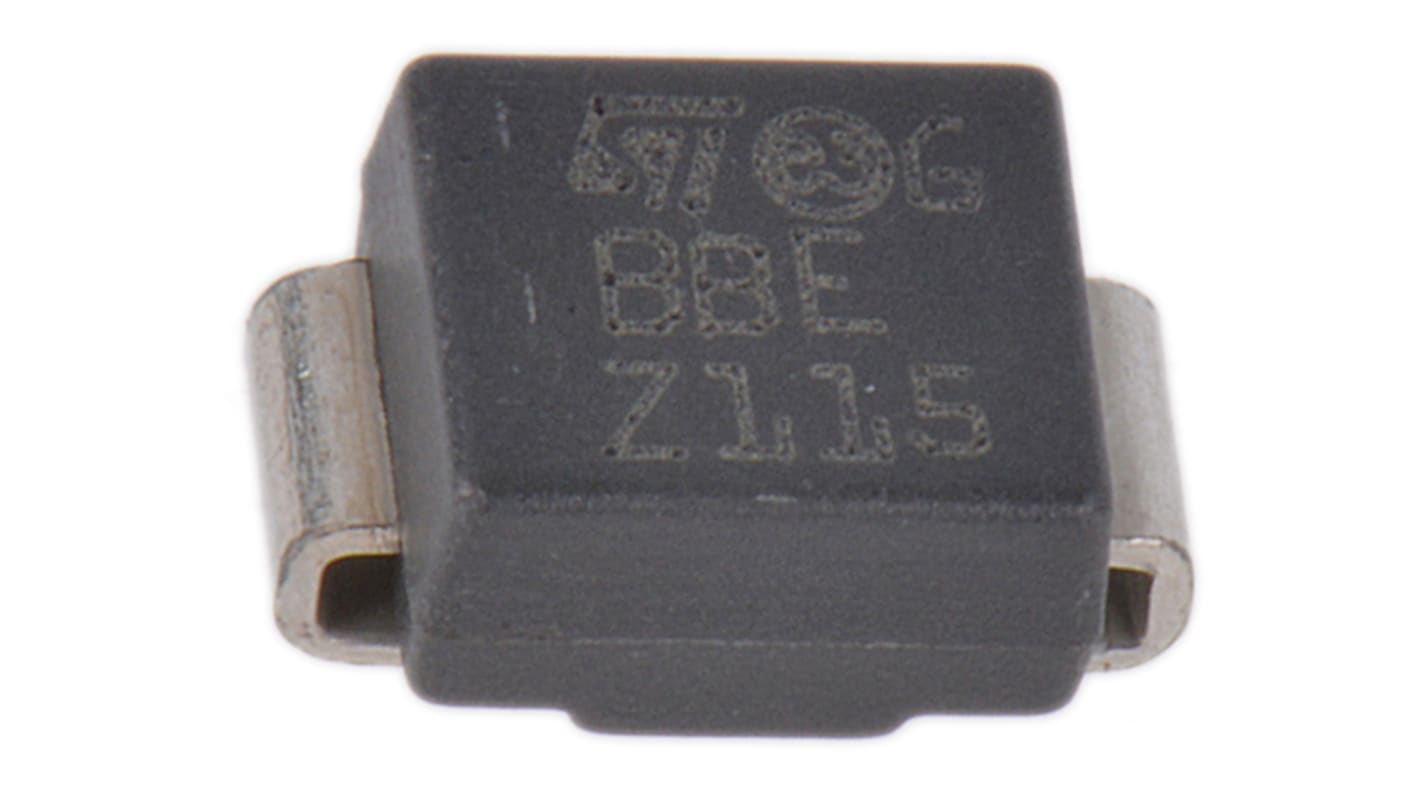 STMicroelectronics SMBJ12CA-TR, Bi-Directional TVS Diode, 600W, 2-Pin DO-214AA