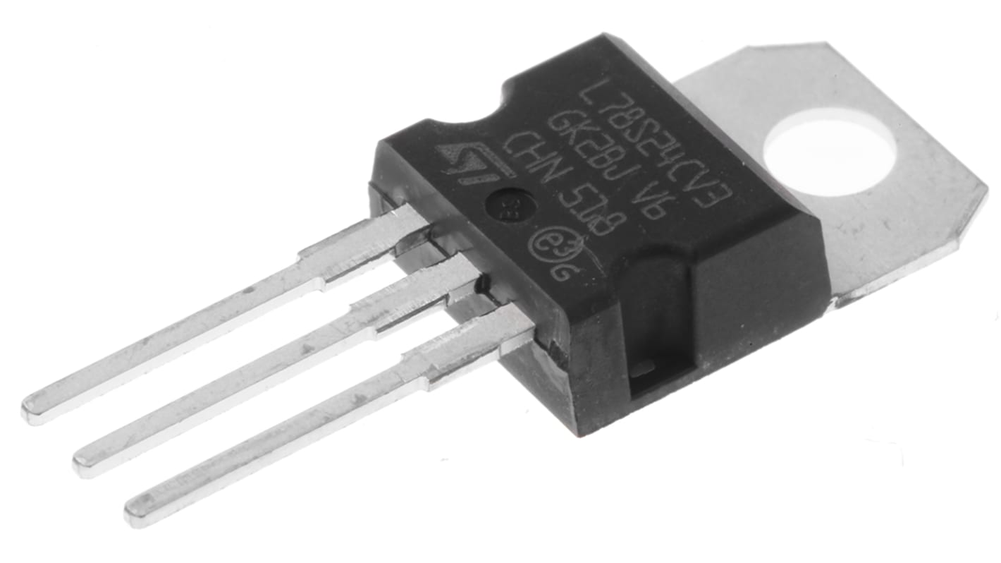 STMicroelectronics L78S24CV, 1 Linear Voltage, Voltage Regulator 2A, 24 V 3-Pin, TO-220