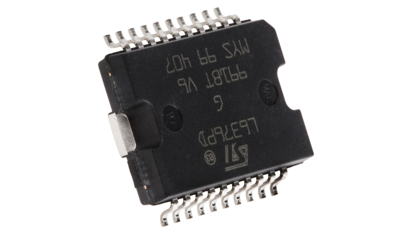 STMicroelectronics L6376D Teljesítménykapcsoló IC, 20-pin, PowerSO