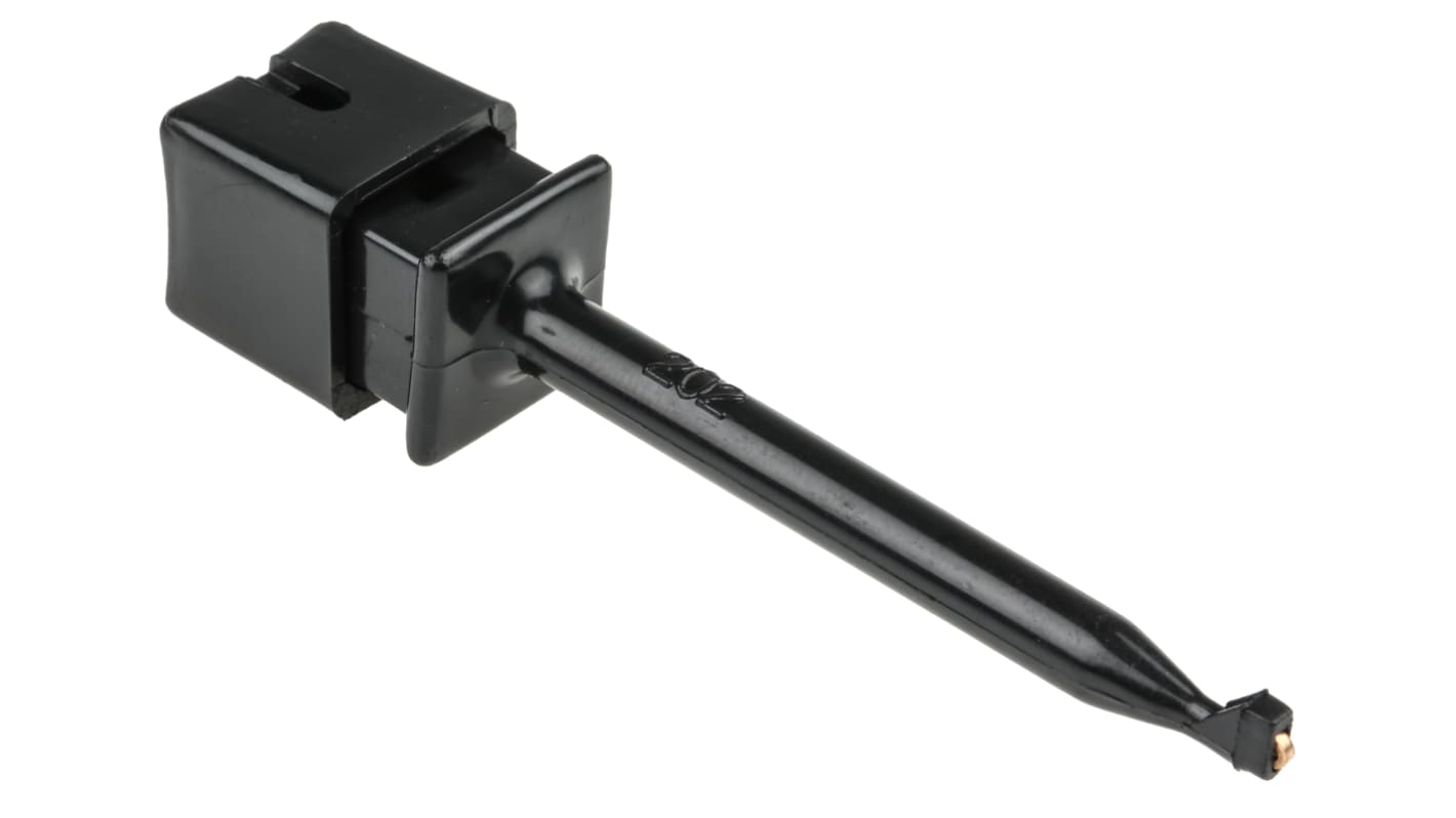 Mueller Electric Black Hook Clip, 10A, 1kV