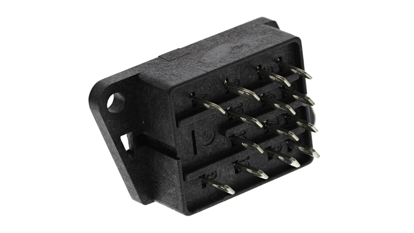 TE Connectivity 240V ac PCB Mount Relay Socket, for use with PT Series