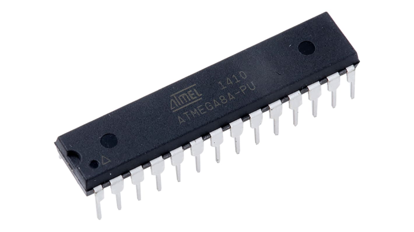 Microchip マイコン, 28-Pin PDIP ATMEGA8A-PU