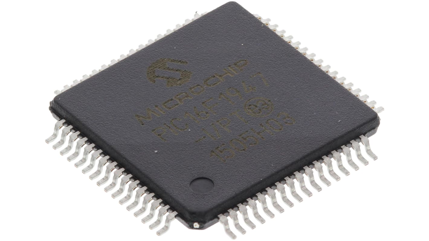 Microchip マイコン, 64-Pin TQFP PIC16F1947-I/PT