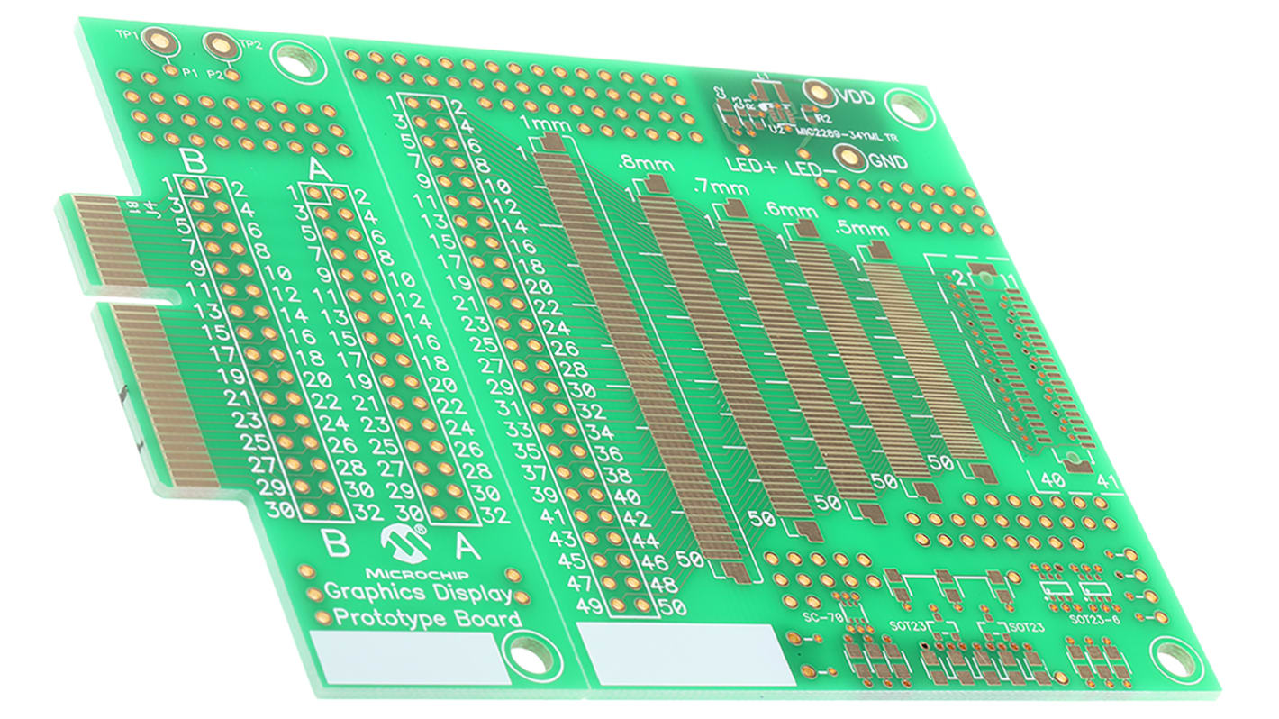 Microchip Grafikdisplay-Entwicklungskit, LCD-Farbdisplay PICtail Plus