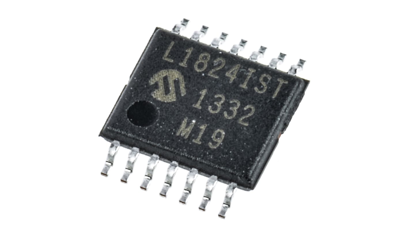 Microchip Mikrocontroller PIC16F PIC 8bit SMD 4 Kword TSSOP 14-Pin 32MHz 512 B RAM