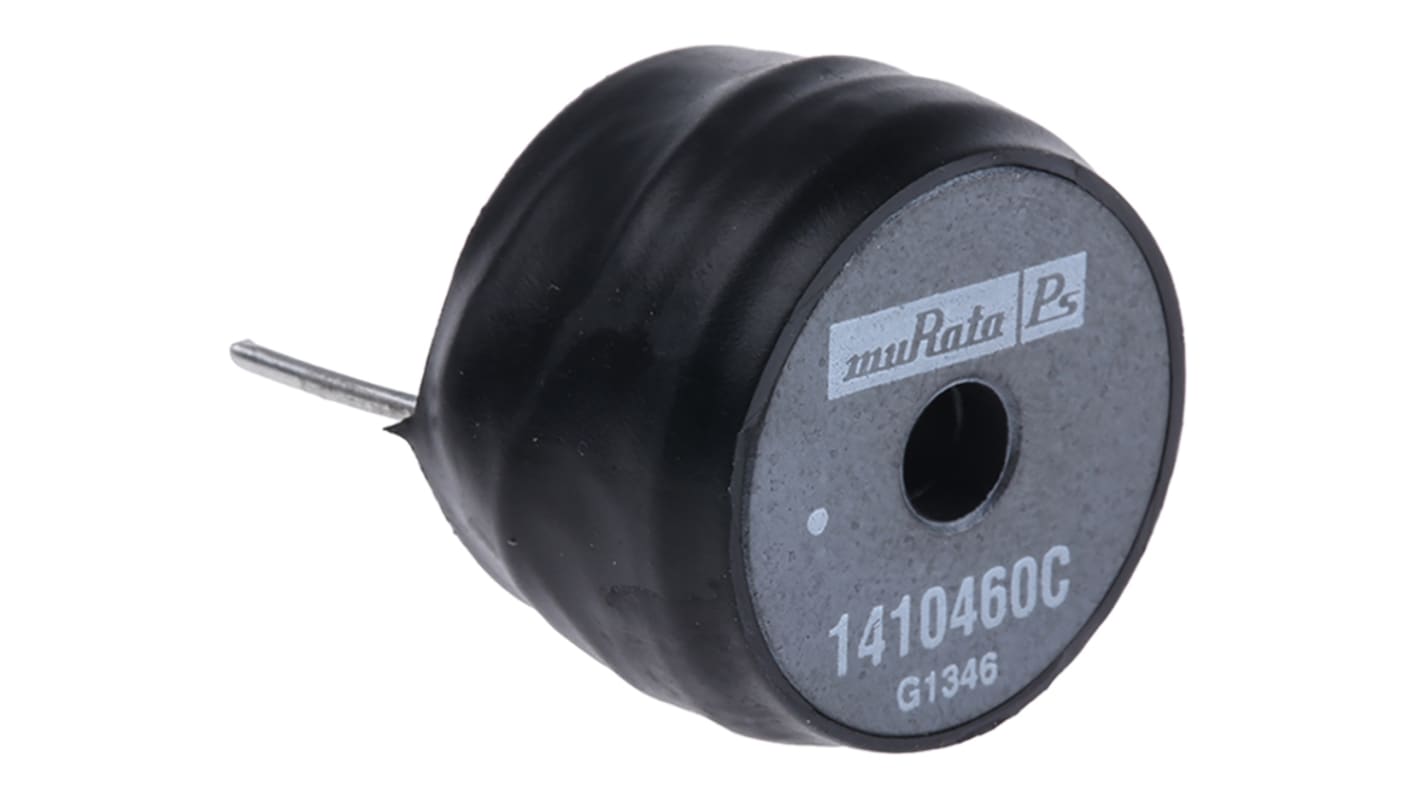 Murata 100 μH ±10% Bobbin Inductor, Max SRF:3.9MHz, Q:37, 6A Idc, 33mΩ Rdc, 1400