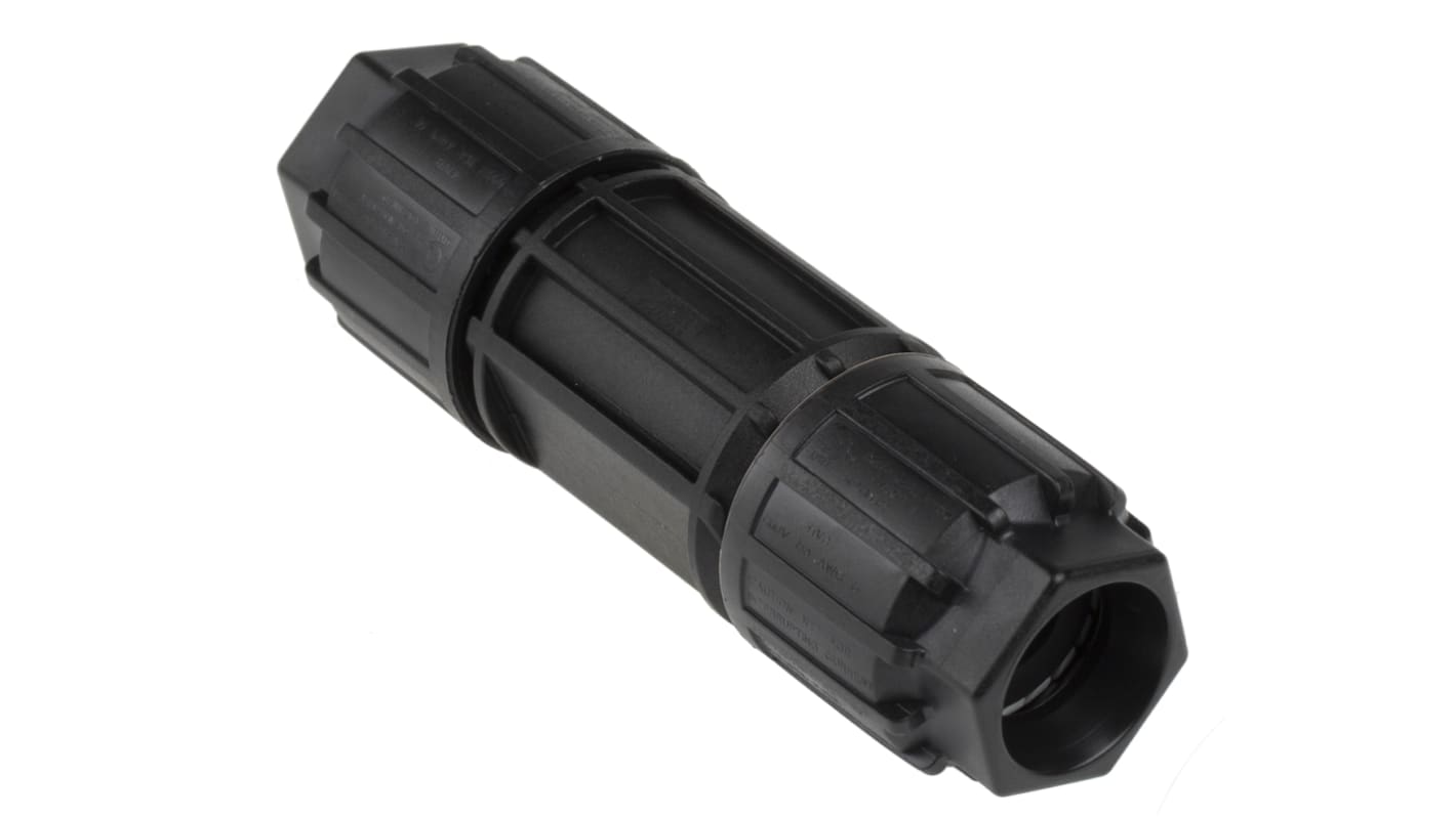 Phoenix Contact Connector, 4 Contacts, Cable Mount, Socket, Female, QPD C 3PE2.5 2X6-10 BK Series