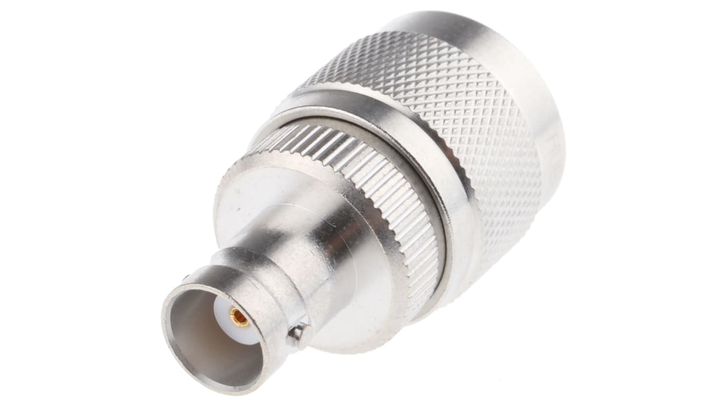 Connecteur RF Huber+Suhner N Mâle vers BNC Femelle, Droit, 50Ω 4GHz