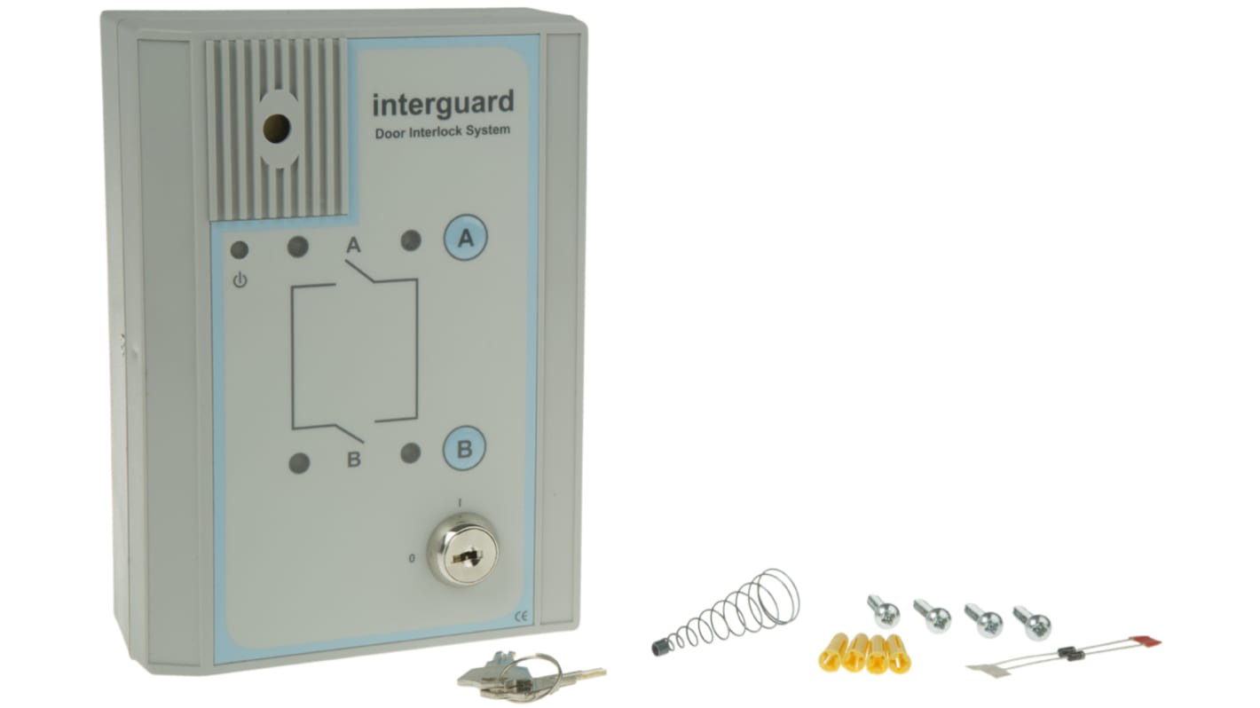 Hoyles Interguard Indgangsparti, Dør-mellemlås-kontroller, 12 V, 24 V