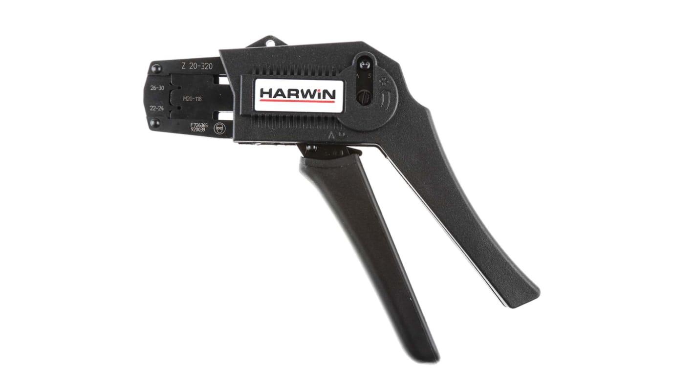 HARWIN Hand Ratcheting Crimp Tool for M20 Connector Contacts