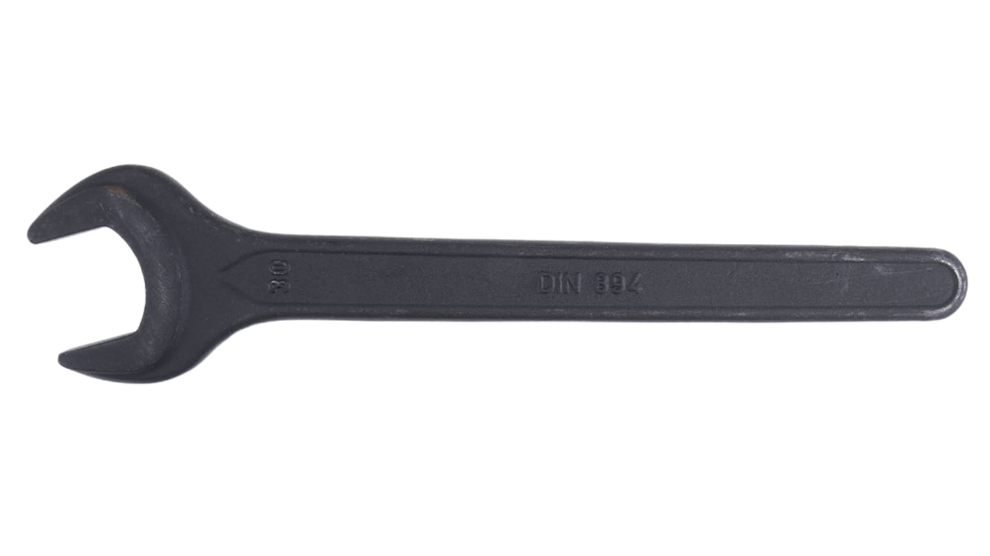 Bahco Single Ended Open Spanner, 30mm, Metric, 262 mm Overall