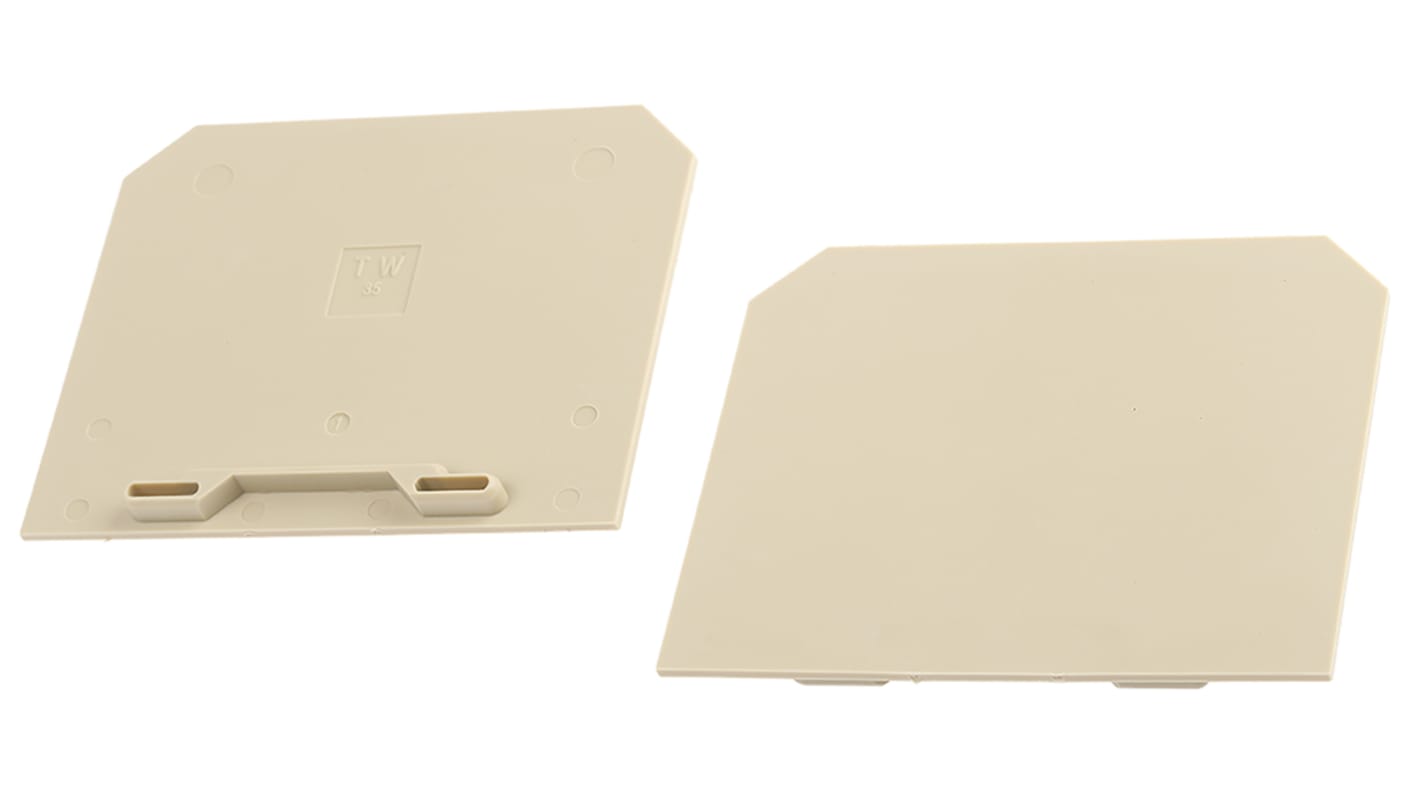 Weidmuller SAK Series Partition Plate for Use with DIN Rail Terminal Blocks