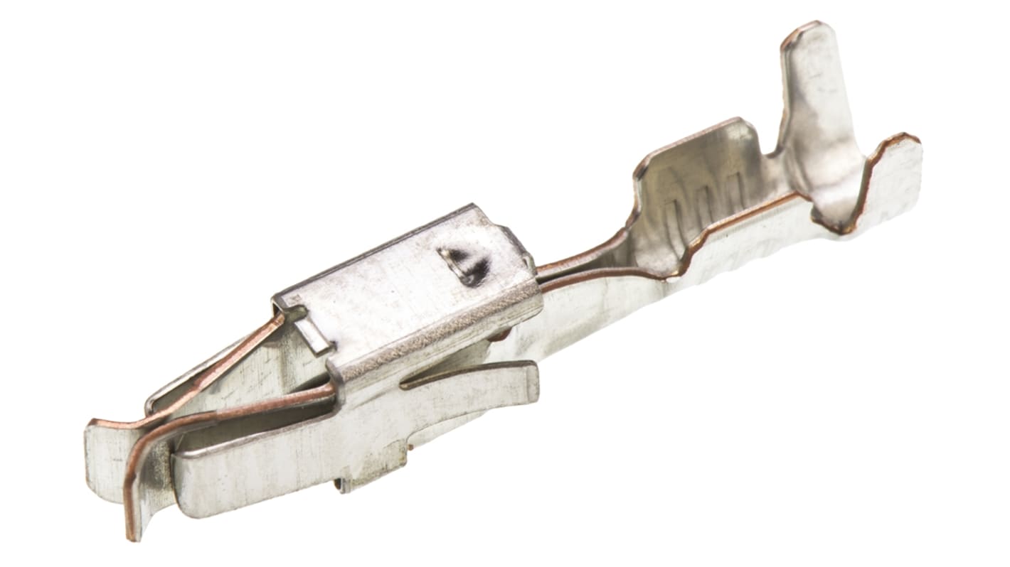 TE Connectivity Crimpterminal, serie Junior Power Timer, Hun, Crimp-terminering, Tin-overflade 1mm² 0.5mm²