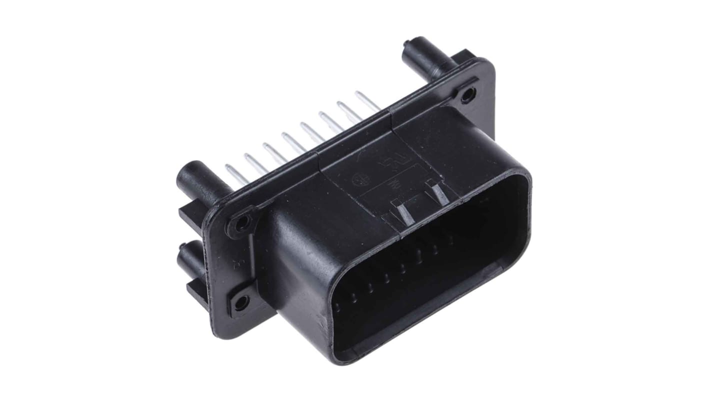 Conector de automoción TE Connectivity AMPSEAL Macho de 23 vías, 8A, terminación: Soldador