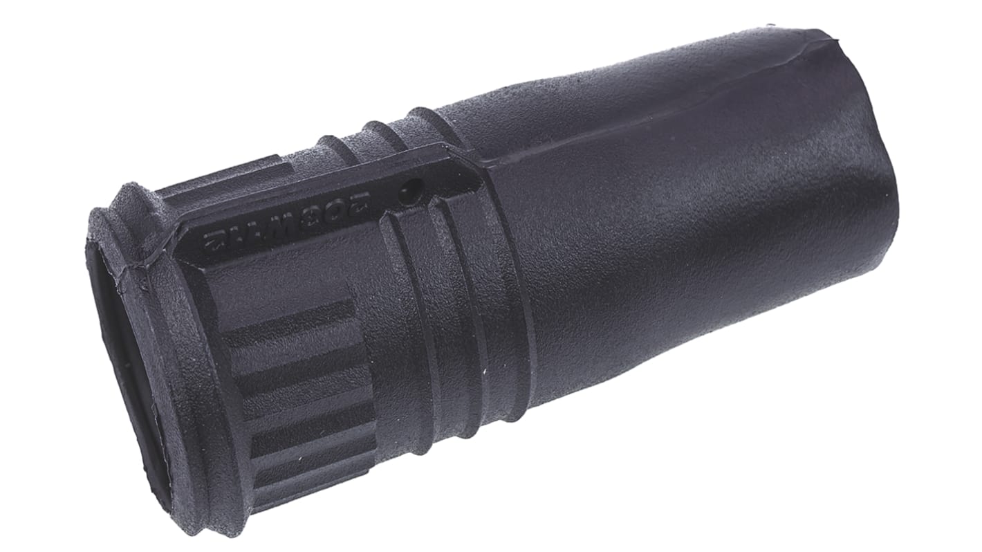 Gaine thermorétractable TE Connectivity, diamètre interne: 18mm, pièce adhésive, Elastomère résistant au fluide, Noir