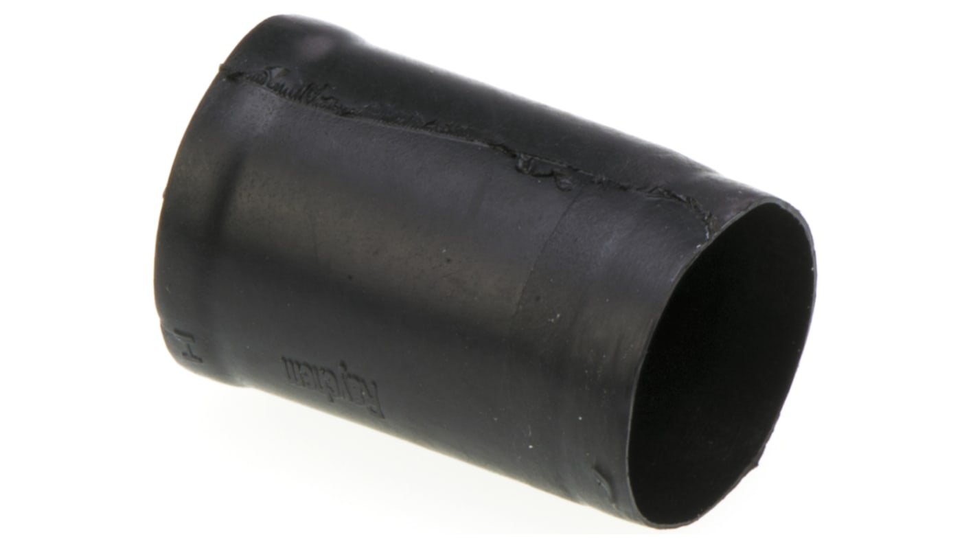 TE Connectivity Straight Black, Fluid Resistant Elastomer, 10mm