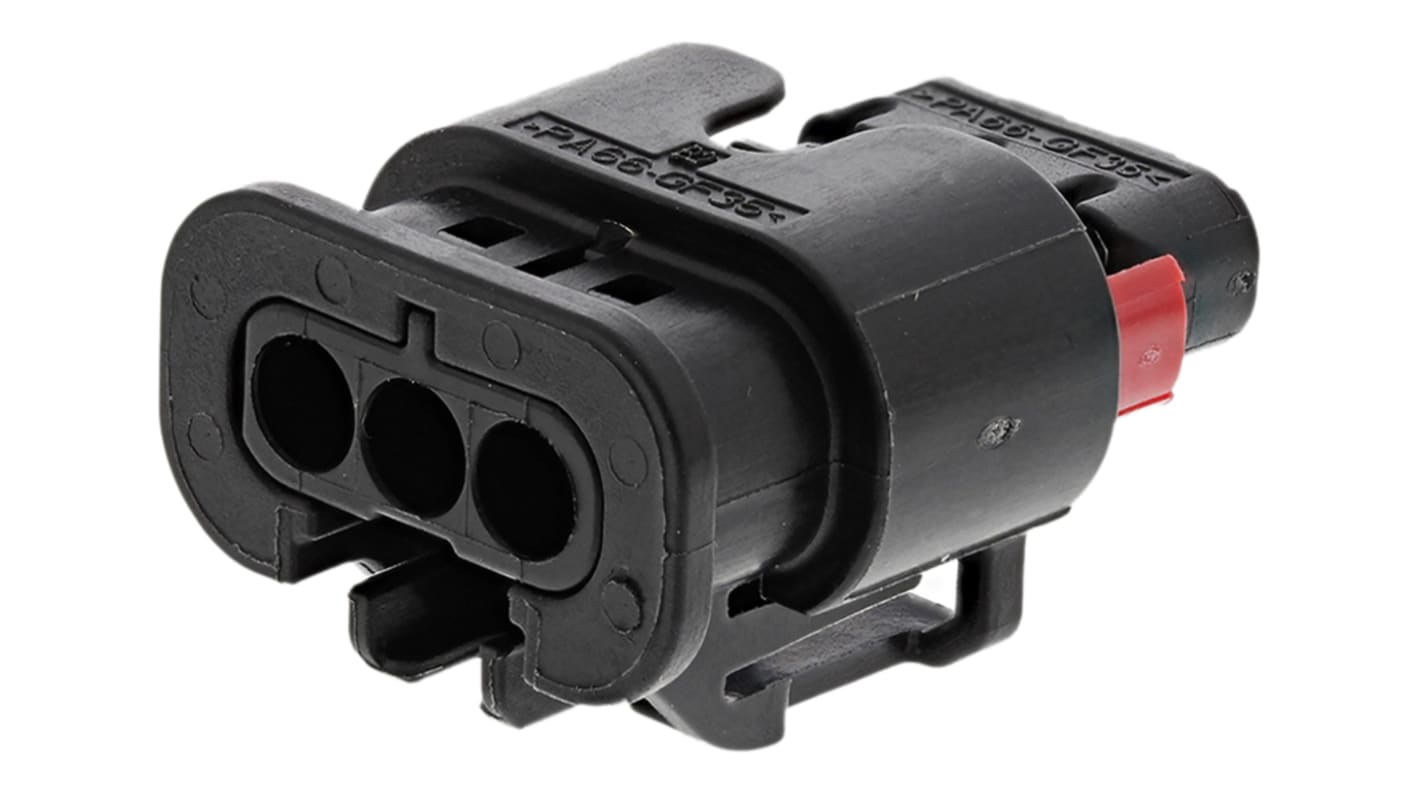 14889911 TE Connectivity, MCON 1.2 Automotive Connector Socket 3 Way
