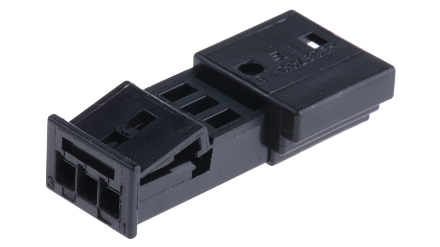 Conector de automoción TE Connectivity Micro Quadlok System Macho de 3 vías en 1 fila