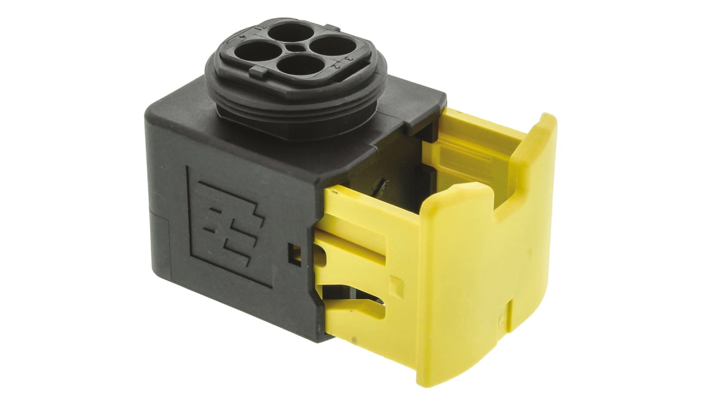 TE Connectivity, HDSCS Automotive Connector Socket 4 Way