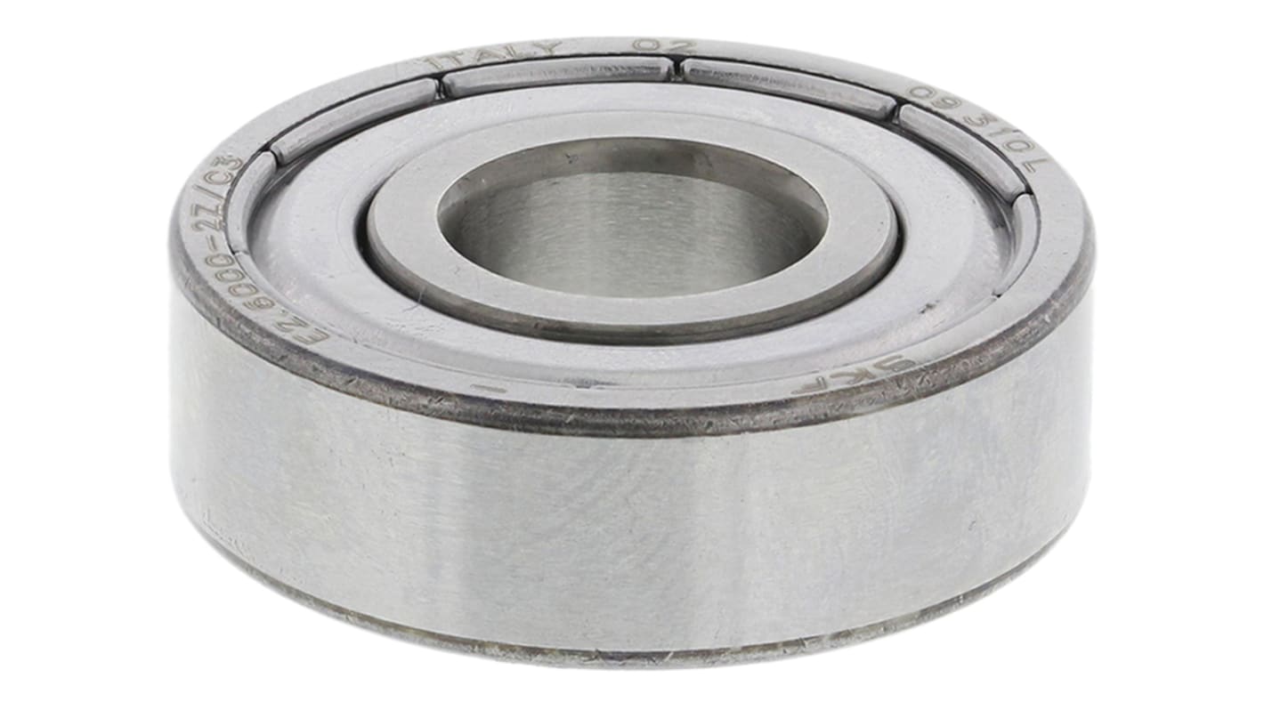 SKF E2.6000-2Z/C3 Single Row Deep Groove Ball Bearing- Both Sides Shielded 10mm I.D, 26mm O.D