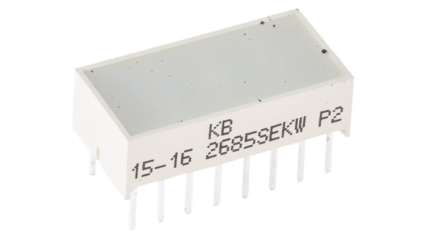 KB-2685SEKW Kingbright Light Bar LED Display, Orange 380 mcd