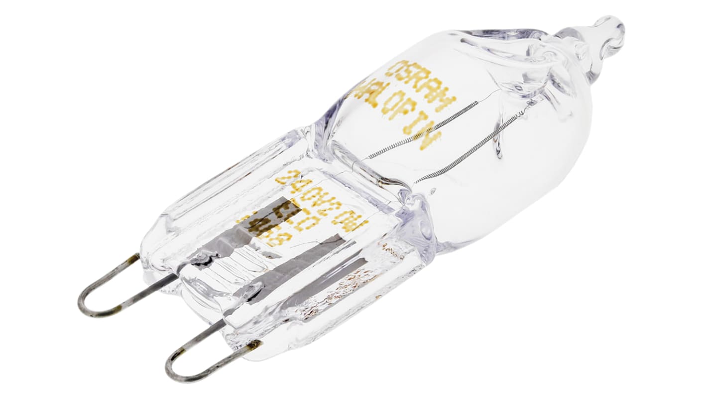 Osram HALOPIN PRO Halogen Stiftsockellampe 240 V / 20 W, 200 lm, 2000h, G9 Sockel, Ø 14mm