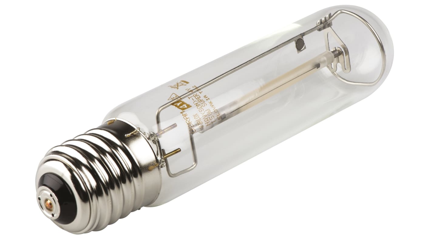 Lampada al sodio SON-T Osram, lunghezza 211 mm, Ø 46mm, 150 W, 17500 lm, lampada Tubolare, Trasparente, con base GES/E40