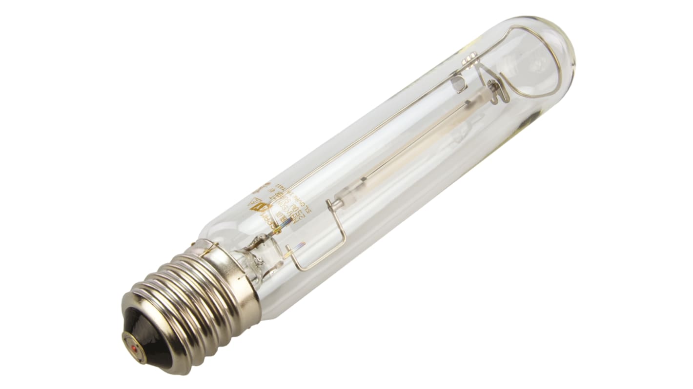 250 W Clear Tubular SON-T Sodium Lamp, GES/E40, 2000K, 46mm