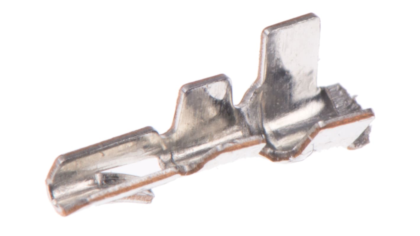 TE Connectivity AMP-IN Crimp-Anschlussklemme, Stecker, 0.1mm² / 0.4mm², Zinn Crimpanschluss