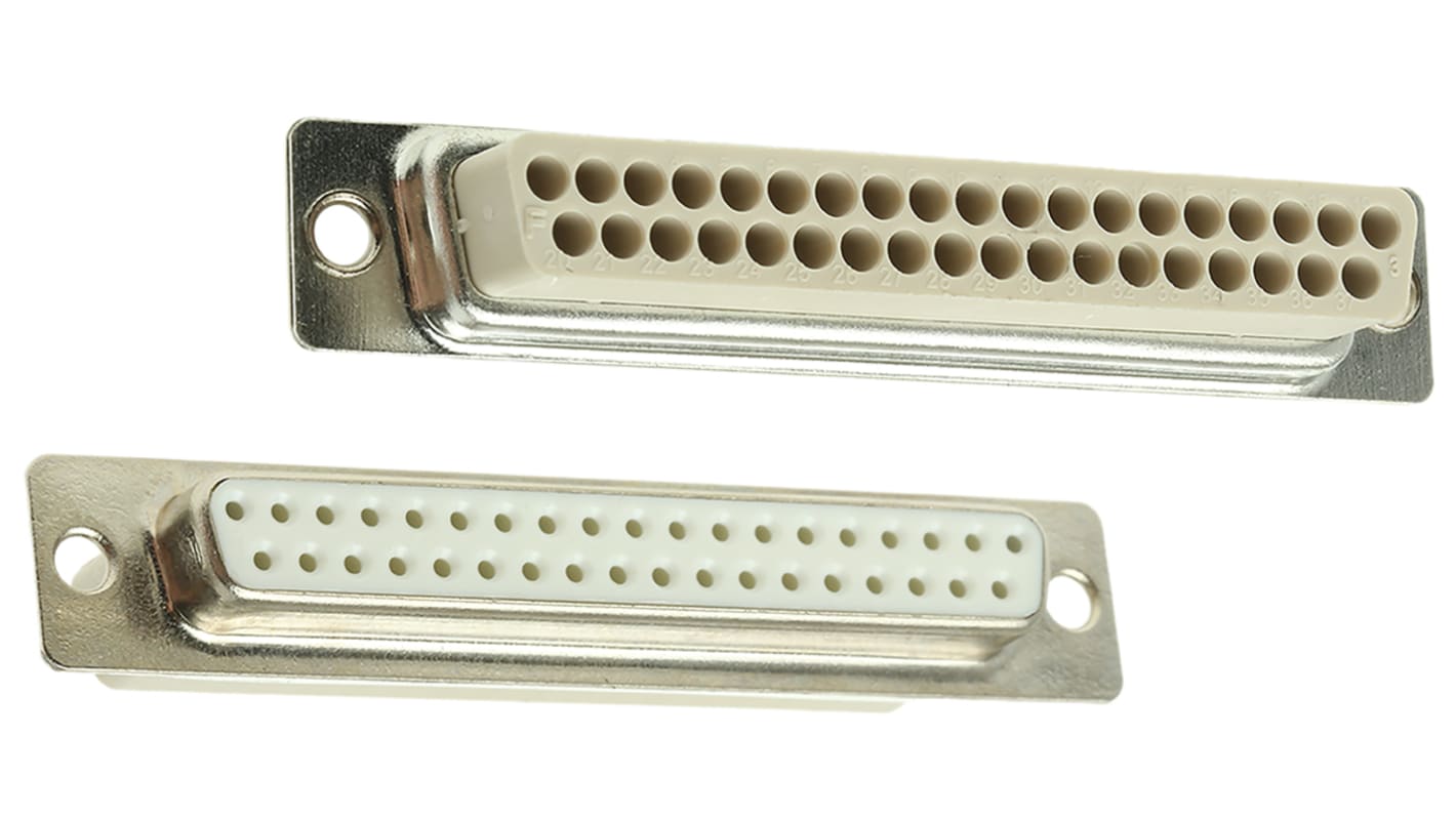 Connettore D-Sub MH Connectors, Femmina, 37 vie, terminazione a crimpare