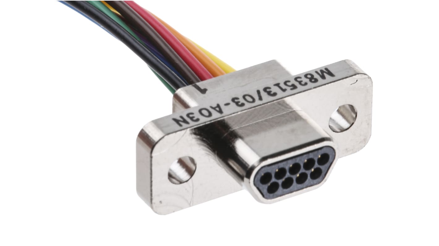 M83513/03-A03N | Glenair MIL-DTL-83513 D-sub Connector | RS
