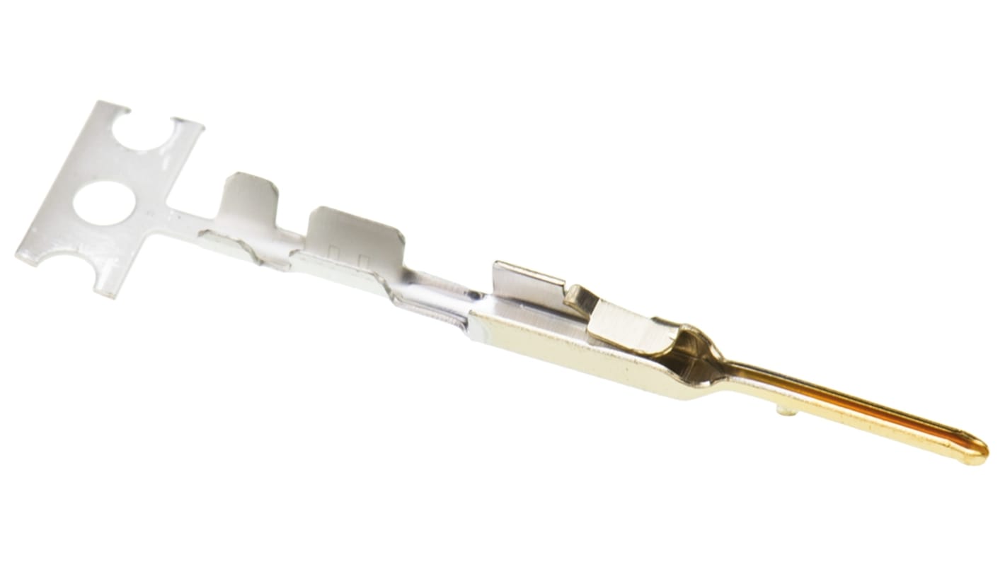 TE Connectivity AMPMODU MTE Crimp-Anschlussklemme für AMPMODU MTE-Steckverbindergehäuse, Stecker, 0.1mm² / 0.4mm², Gold