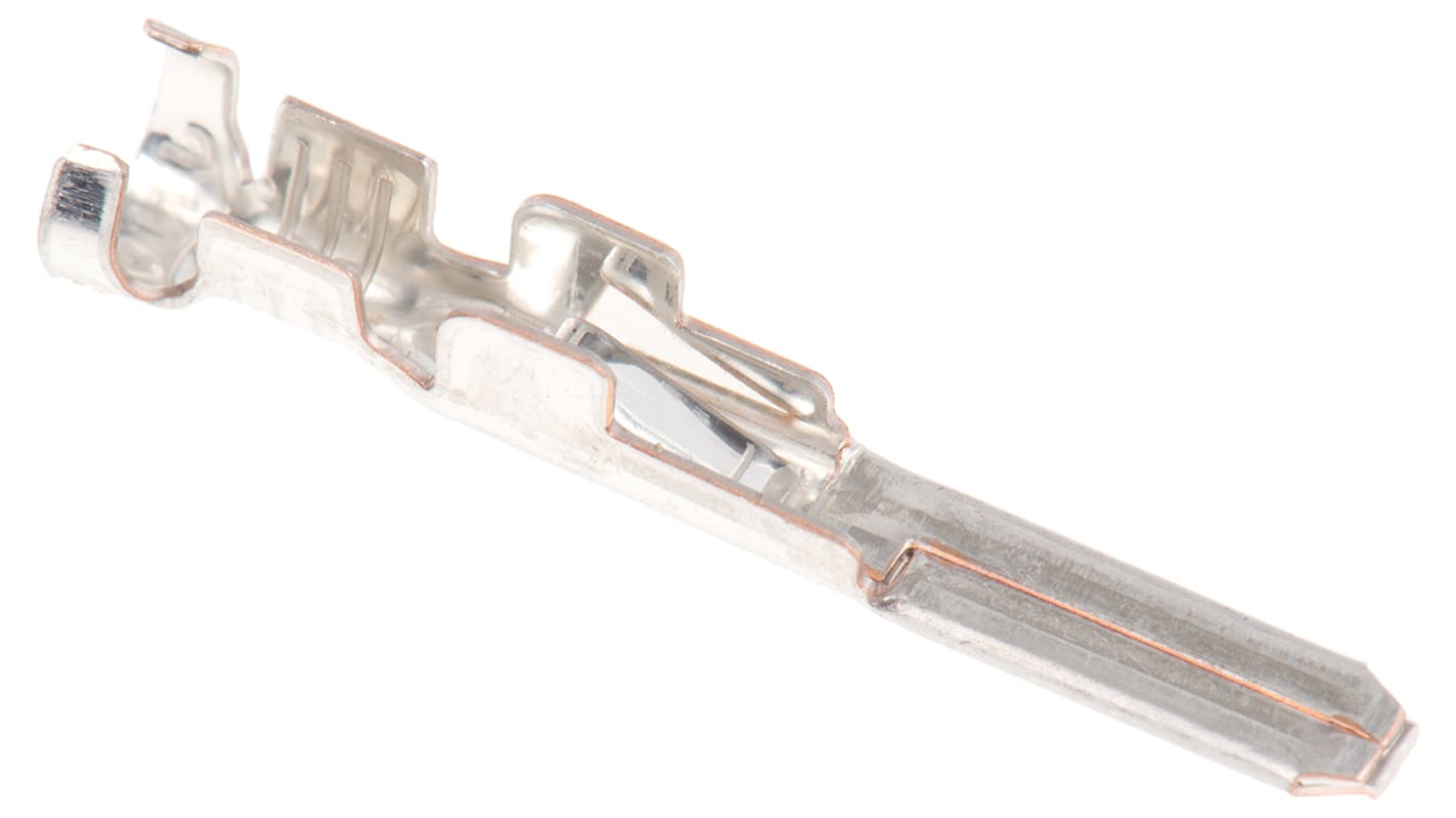 TE Connectivity Multi-Interlock Series Male Crimp Terminal, 20AWG Min, 14AWG Max