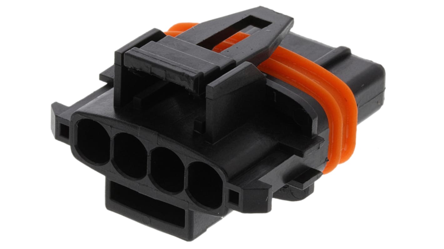 TE Connectivity, Junior Power Timer Automotive Connector Socket 4 Way