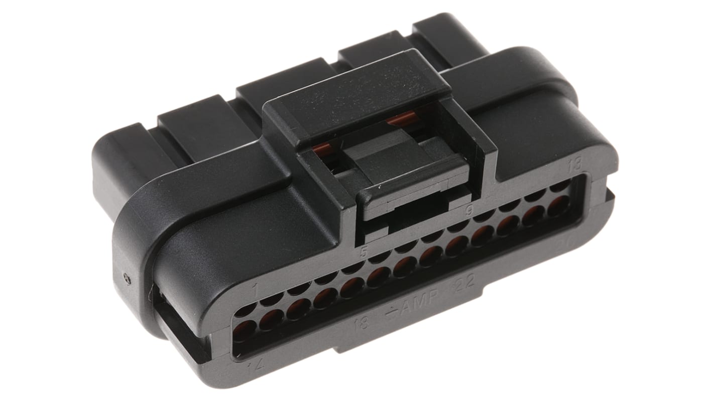 Conector de automoción TE Connectivity SUPERSEAL Macho de 26 vías en 2 filas