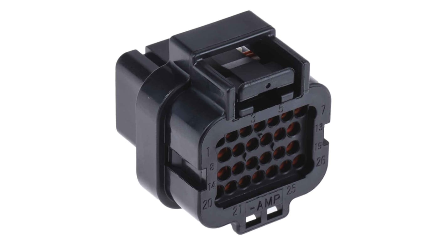 Conector de automoción TE Connectivity SUPERSEAL Macho de 26 vías en 4 filas