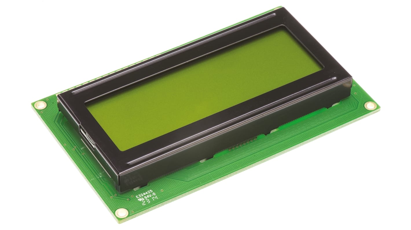 Display monocromatico LCD Fordata, Alfanumerico, 4x20 caratteri