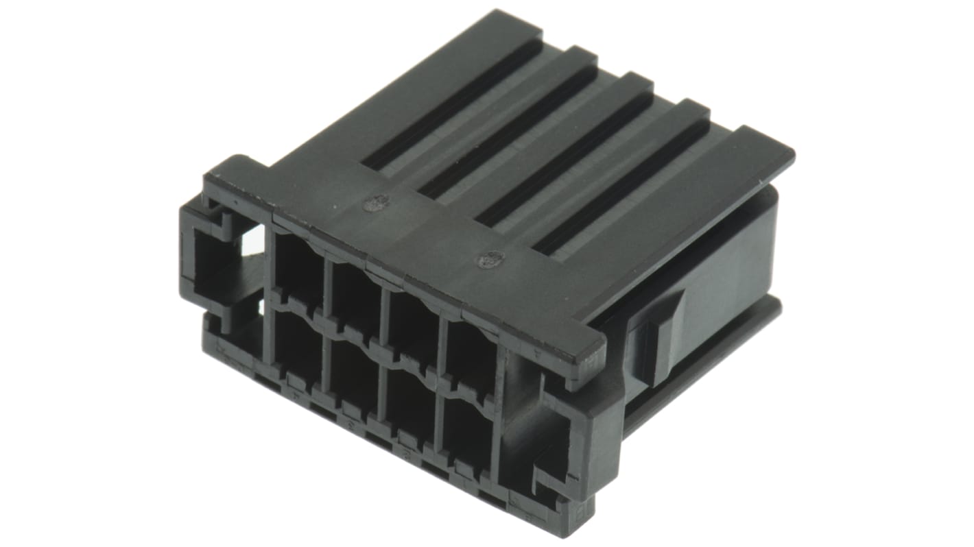 Carcasa de conector TE Connectivity 178289-4, Serie Dynamic 3000, paso: 3.81mm, 8 contactos, 2 filas, Recto, Hembra,