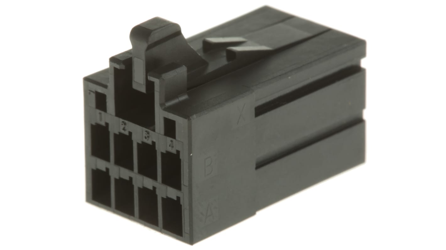 TE Connectivity, Dynamic 2000 Female Connector Housing, 2.5mm Pitch, 8 Way, 2 Row