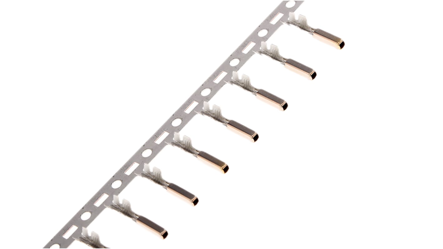 Molex MX64 Crimp-Anschlussklemme für MX64- und MX123-Steckverbindergehäuse, Buchse, 0.6mm² / 0.8mm², Gold Crimpanschluss