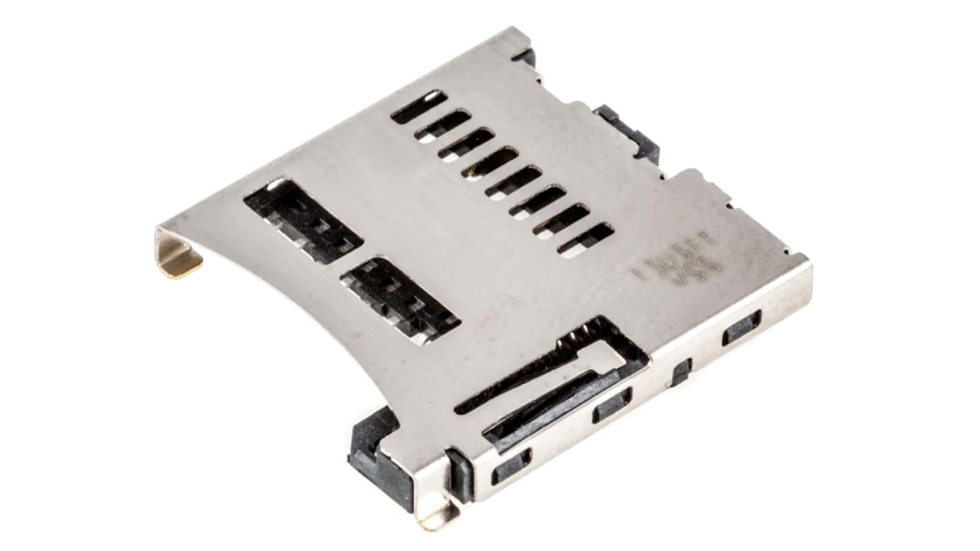 Conector para tarjeta de memoria MicroSD Molex serie TRANSFLASH