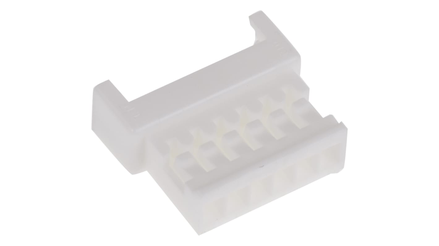 Molex, PicoBlade Male Connector Housing, 1.25mm Pitch, 6 Way, 1 Row