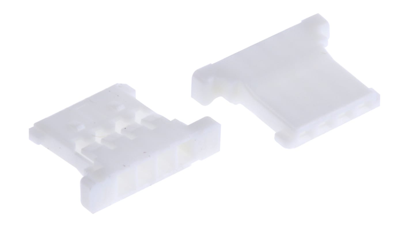 Molex PanelMate Steckverbindergehäuse Buchse 1.25mm, 4-polig / 1-reihig Gerade, Kabelmontage für Kabel-Platinen-Buchse