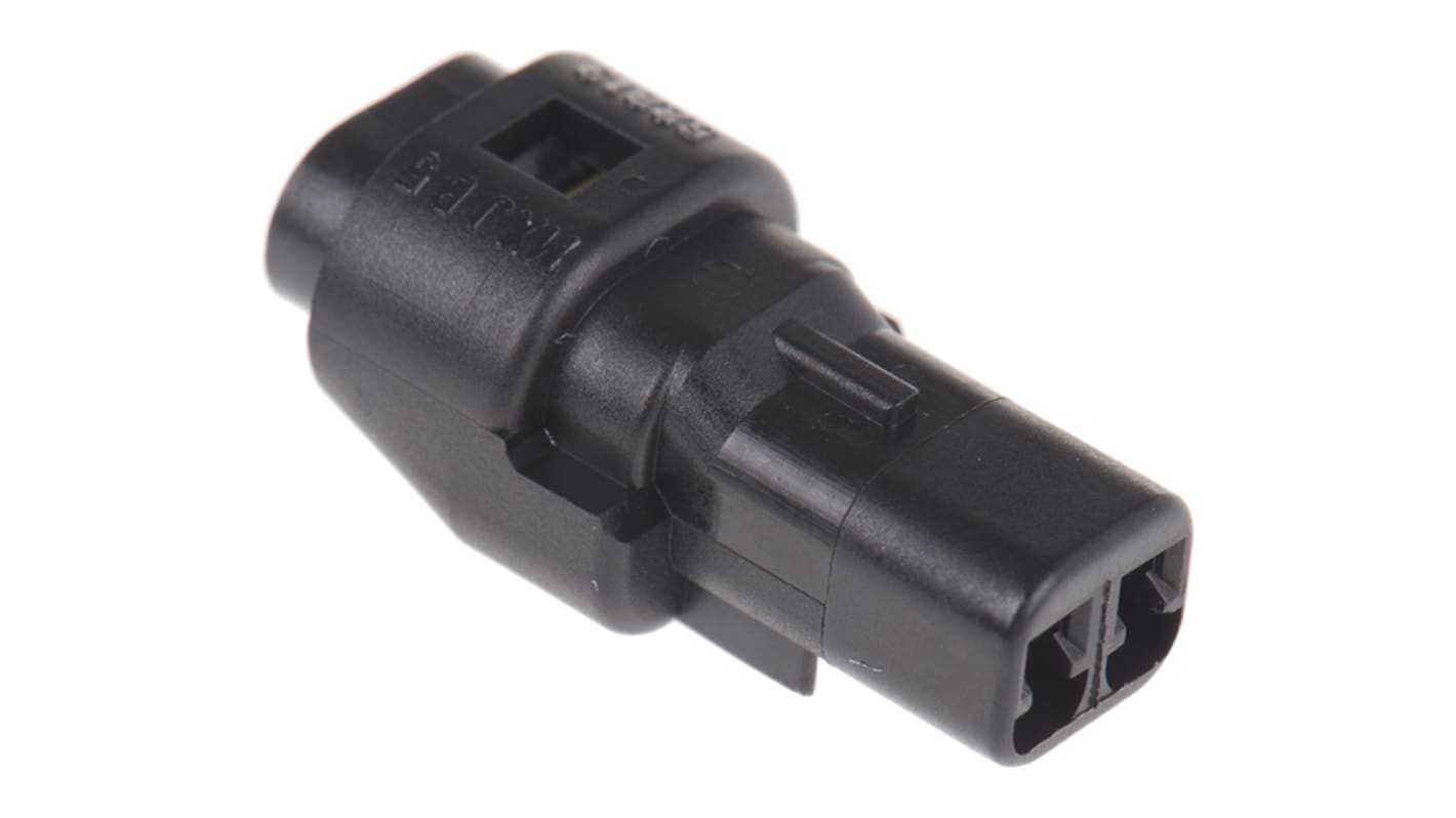 Carcasa de conector Molex 52213-0211, Serie Mizu-P25, paso: 2.5mm, 2 contactos, , 1 fila filas, Recto, Hembra, Montaje