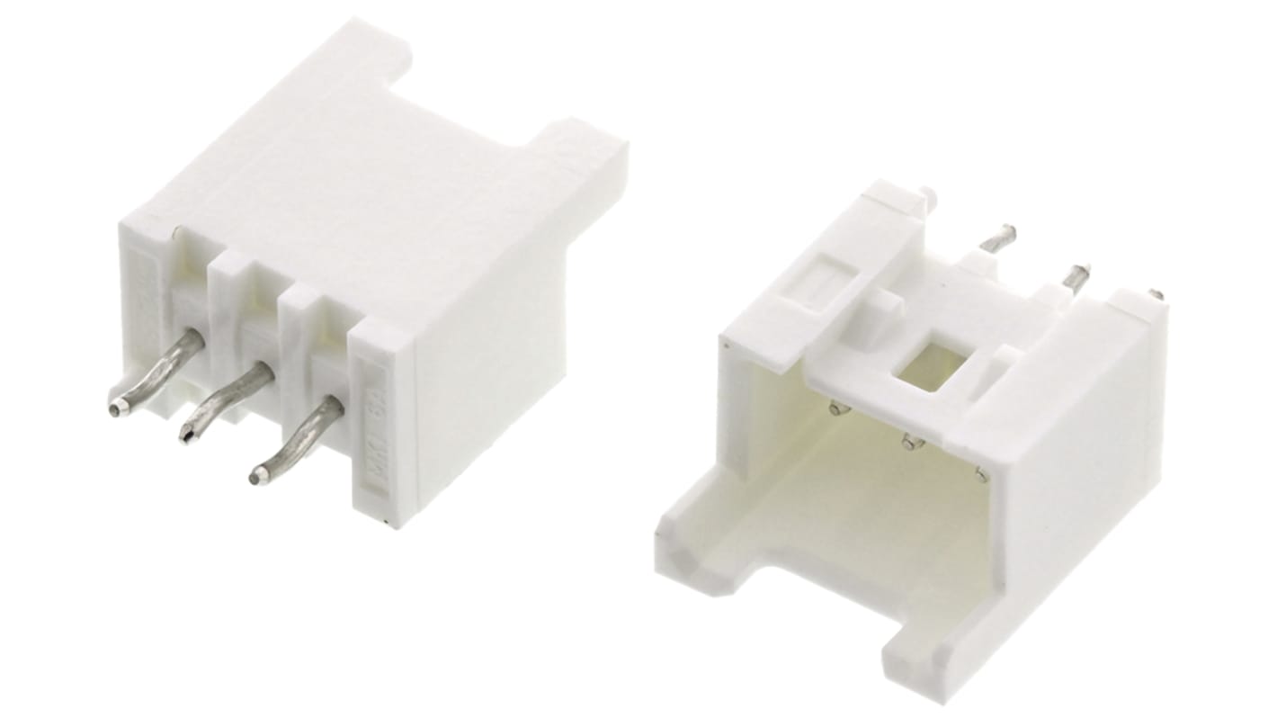 Molex Mini-Lock Series Straight Through Hole PCB Header, 3 Contact(s), 2.5mm Pitch, 1 Row(s), Shrouded